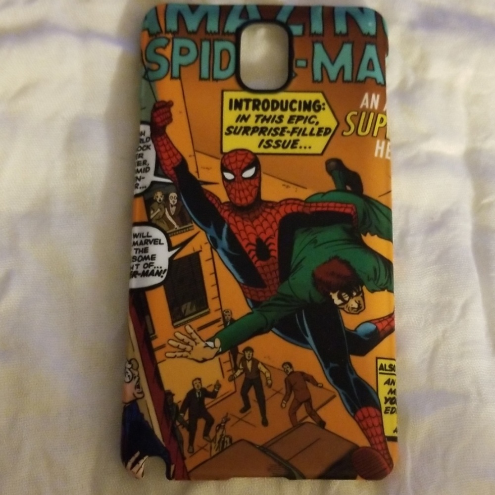 DC COMICS Spiderman phone cover for note3
